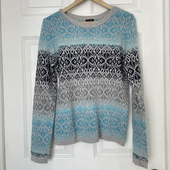 Talbots Fair Isle Snowflake Sweater - Picture 1 of 6